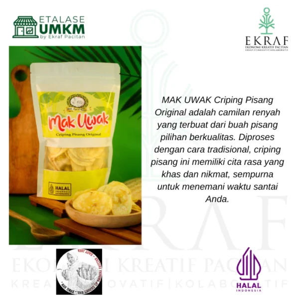 Criping Pisang Keterangan